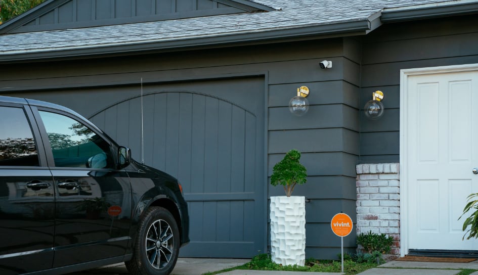 Vivint home security camera in Tulsa